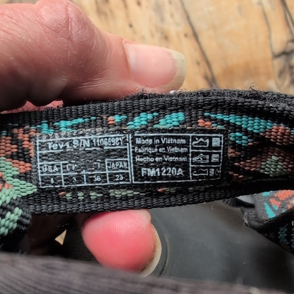 Teva Multicolor Patterned Sandals - Picture 2 of 5